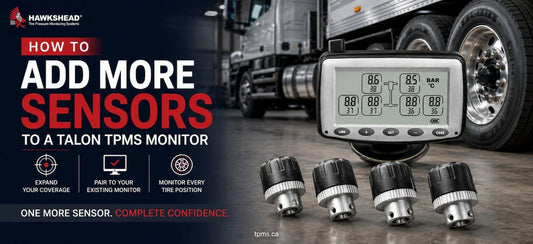 Add More Sensors to a Talon TPMS Monitor