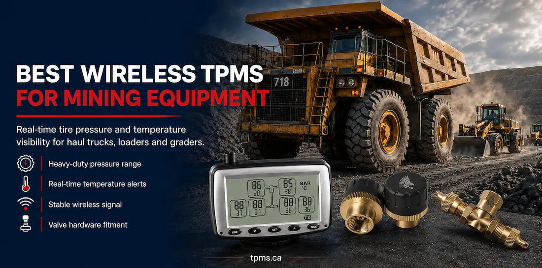Best Wireless TPMS for Mining Equipment