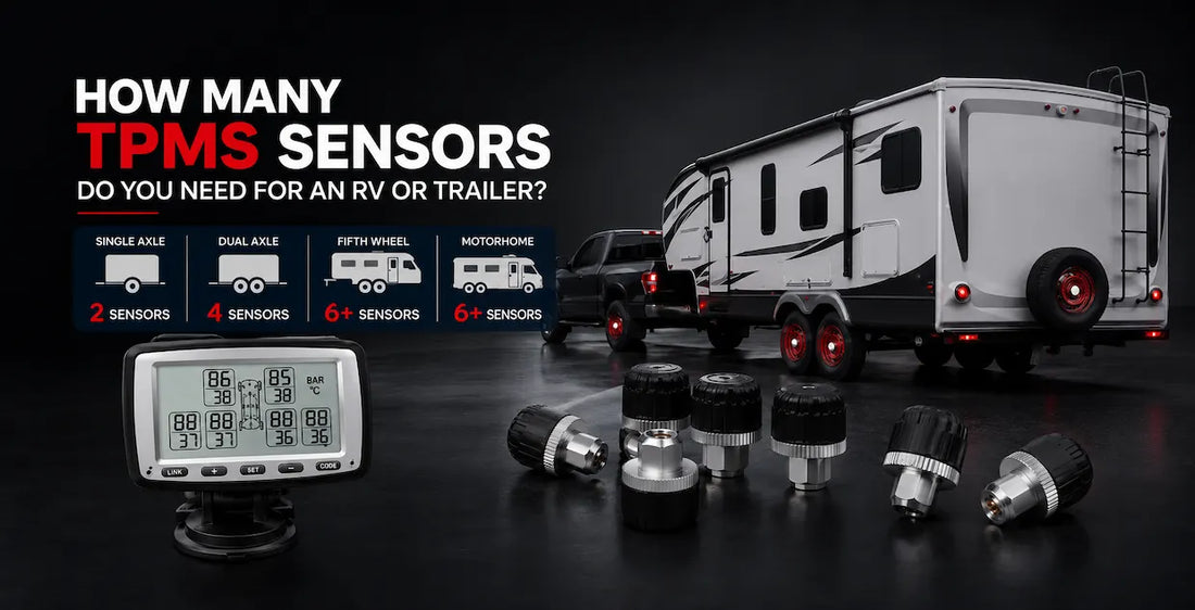 how many tpms sensors need an rv or trailer