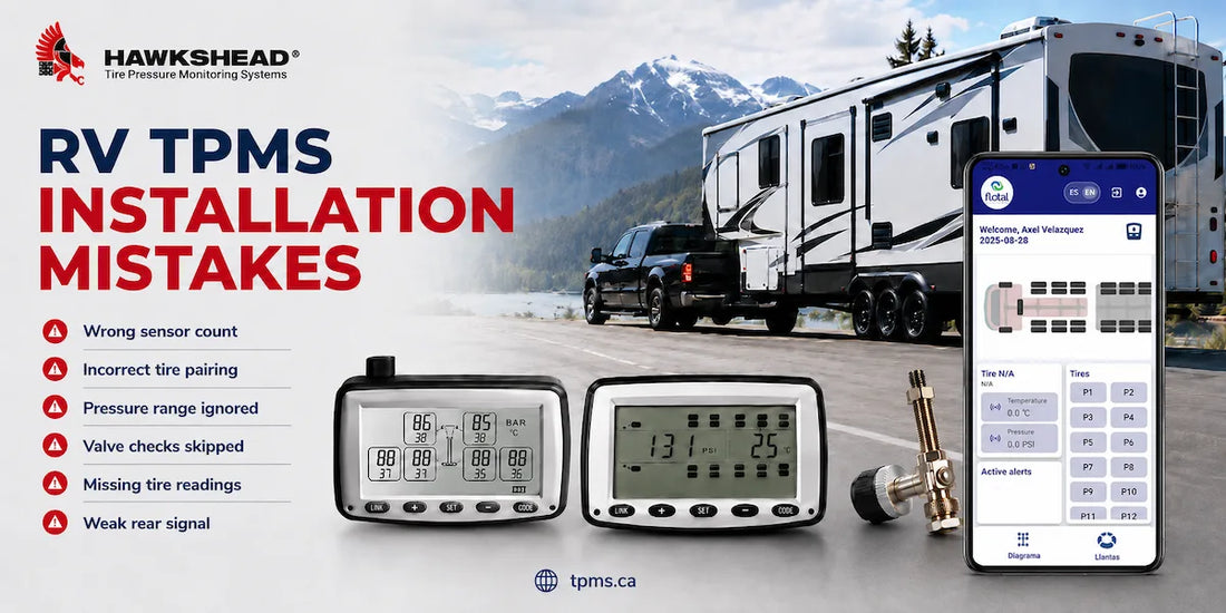 RV TPMS Installation Mistakes