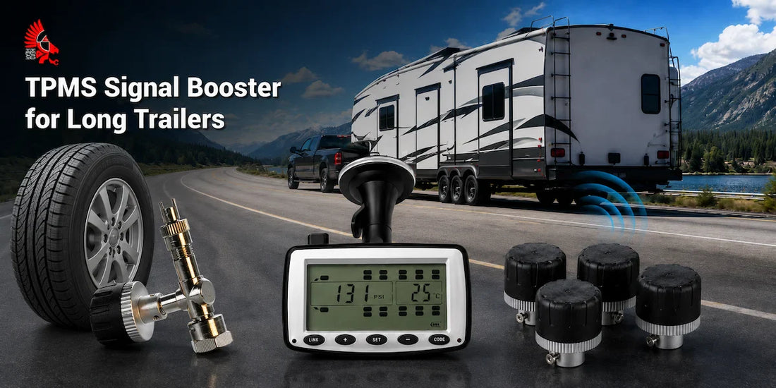 TPMS Signal Booster for Long Trailers
