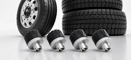 External Talon TPMS Cap Sensor With Lock for trucks, trailers and RVs