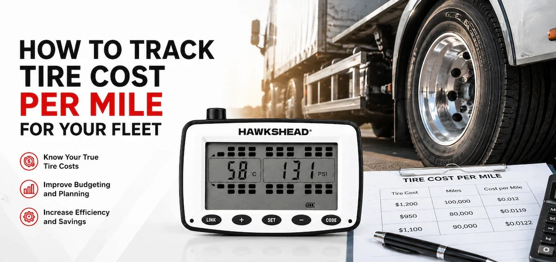 How to Track Tire Cost Per Mile for Truck Fleets