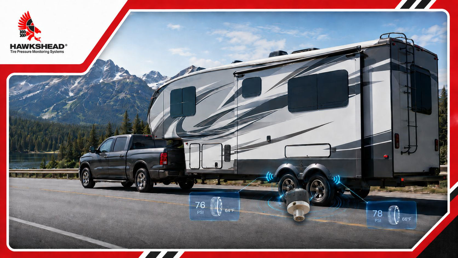 trailer tire pressure monitoring system