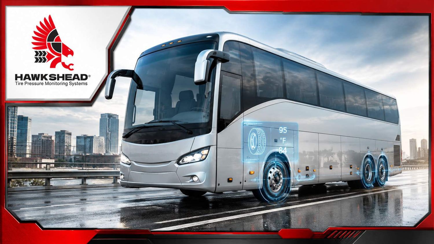 tyre pressure monitoring system tpms bus
