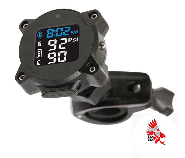 Motorcycle Tire Pressure and Temperature Monitoring System