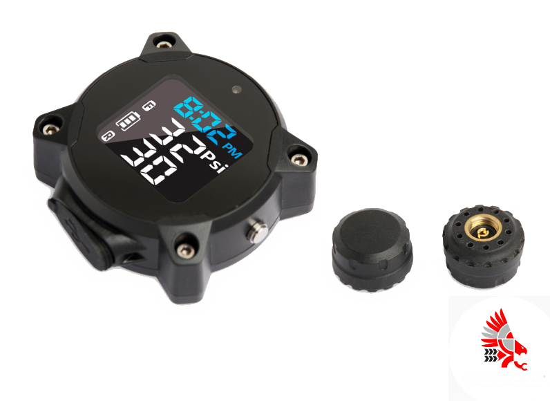 Motorcycle Tire Pressure and Temperature Monitoring System
