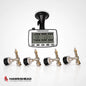 TPMS 38 wheels - Kit with Cap Sensors and T-Valves