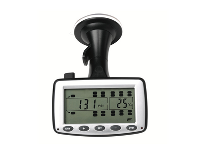 TALON X-TREME Monitors up to 38 wheels with 4 ALUMINUM CAP SENSORS / 4 T-VALVE ADAPTERS