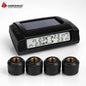 Solar tpms with wireless sensors