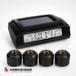 Solar TPMS System for 4‑Wheel Tire Monitoring